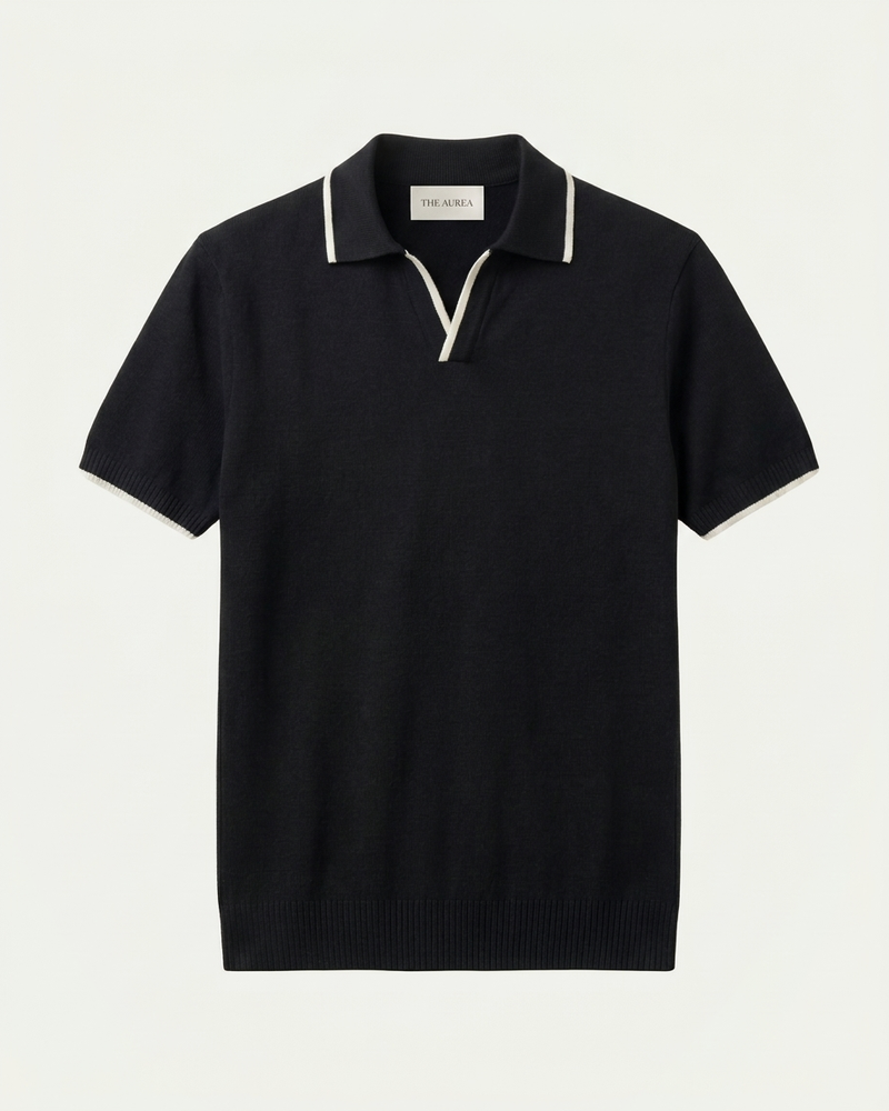 Rome Knitted Polo