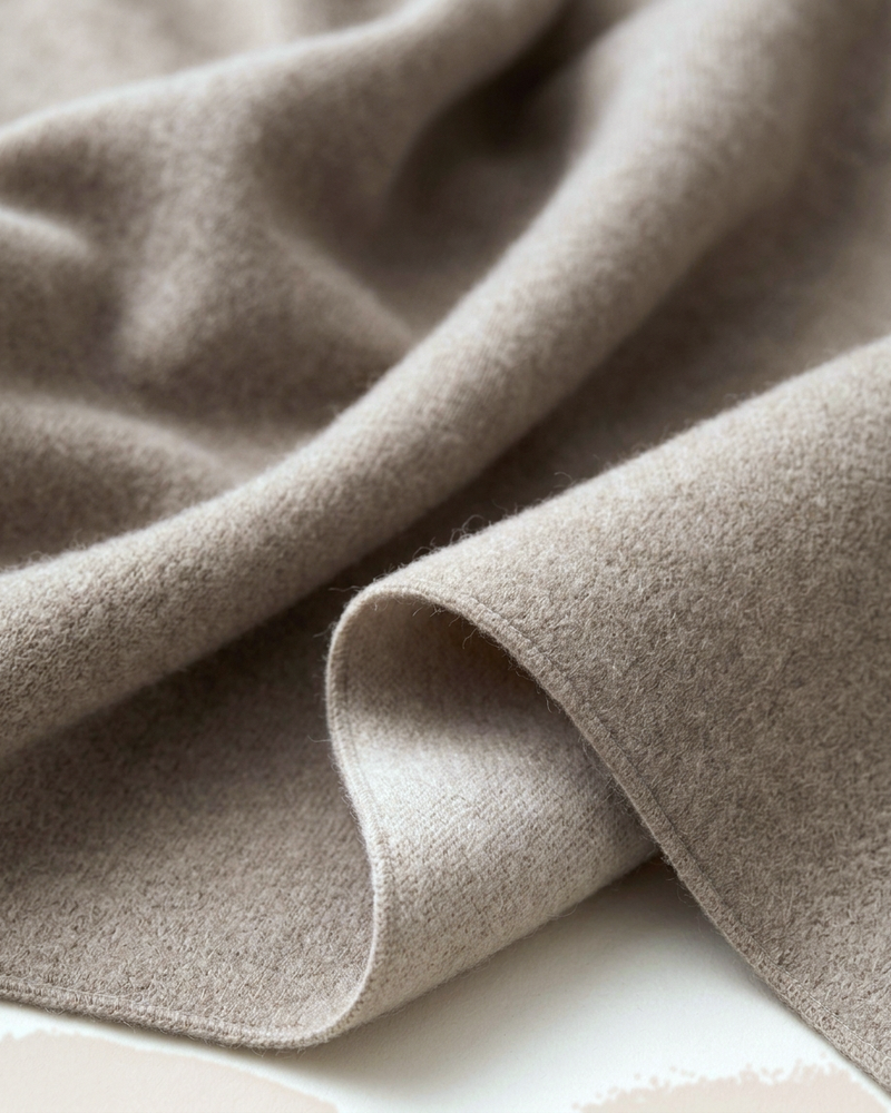 Lugano Cashmere Scarf - Taupe