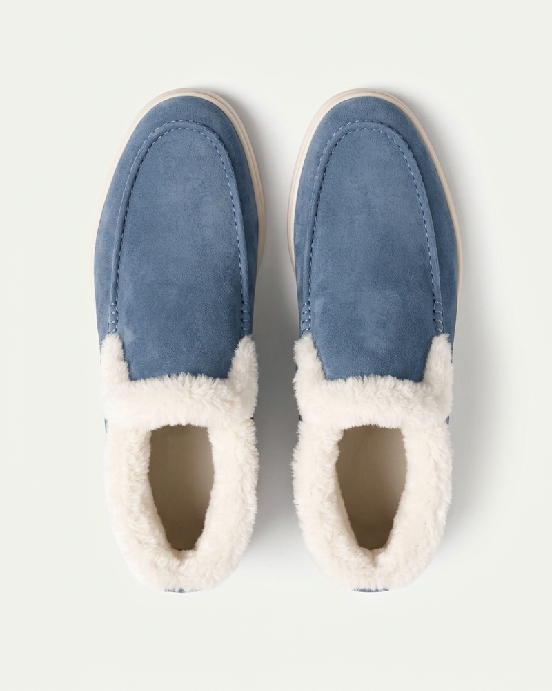 Monaco Alpine High Top Loafer - Baby Blue