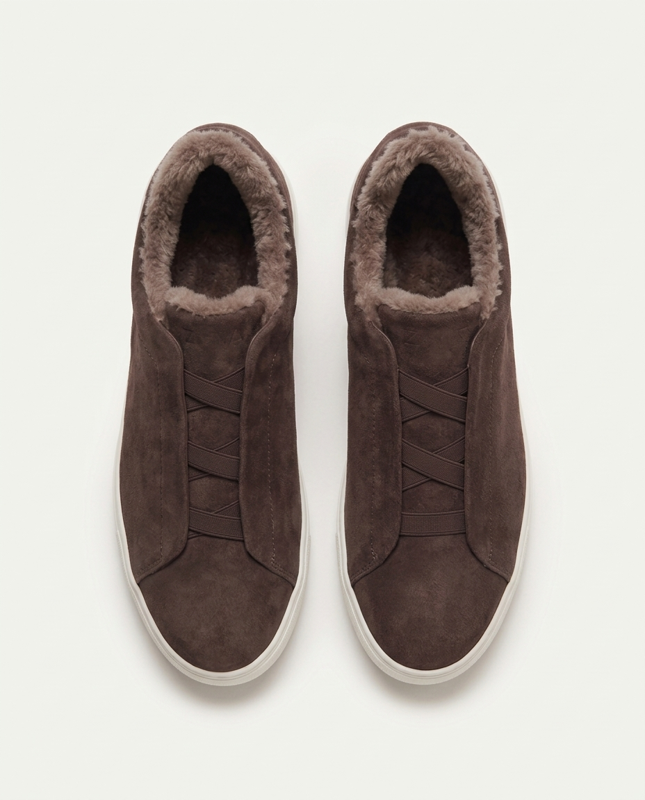 St. Moritz Alpine Trainer - Chocolate