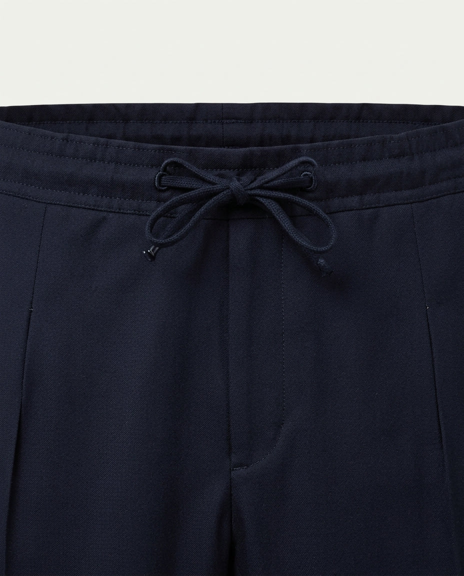 Linen Trousers Navy
