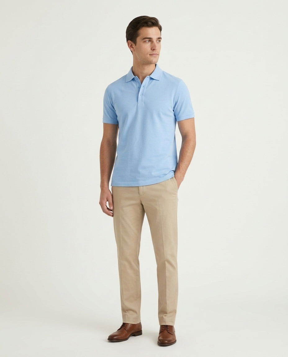 Milano Polo Light Blue