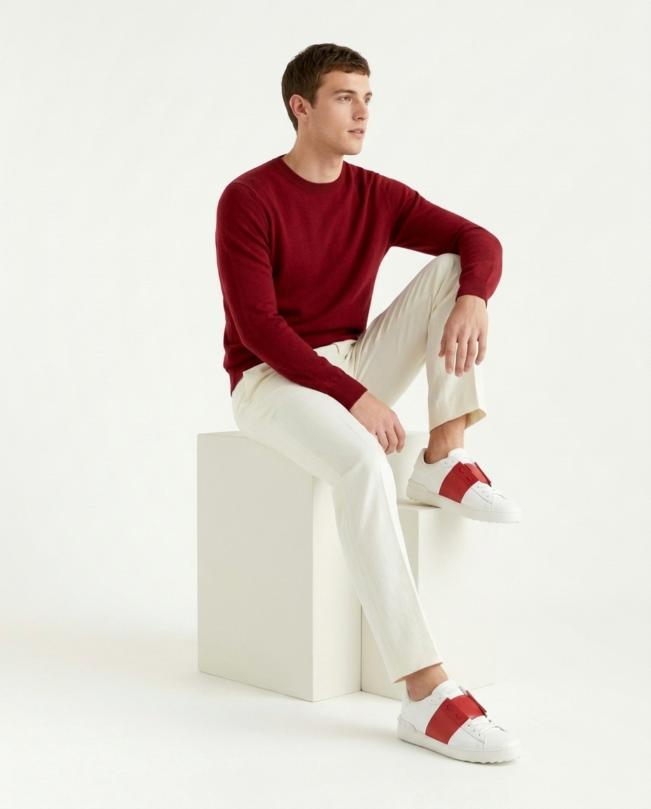 Rome Sneaker - Red