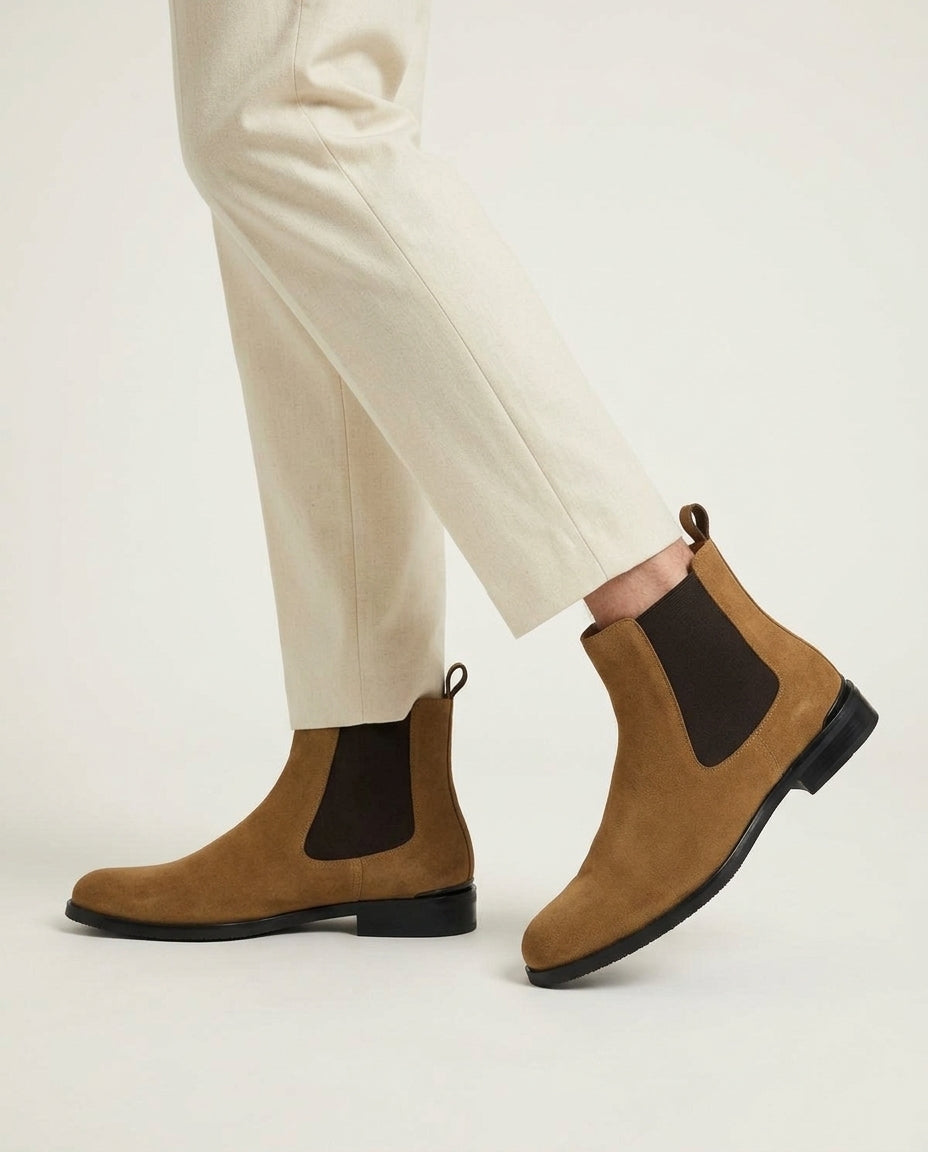 London Boots - Dark Camel