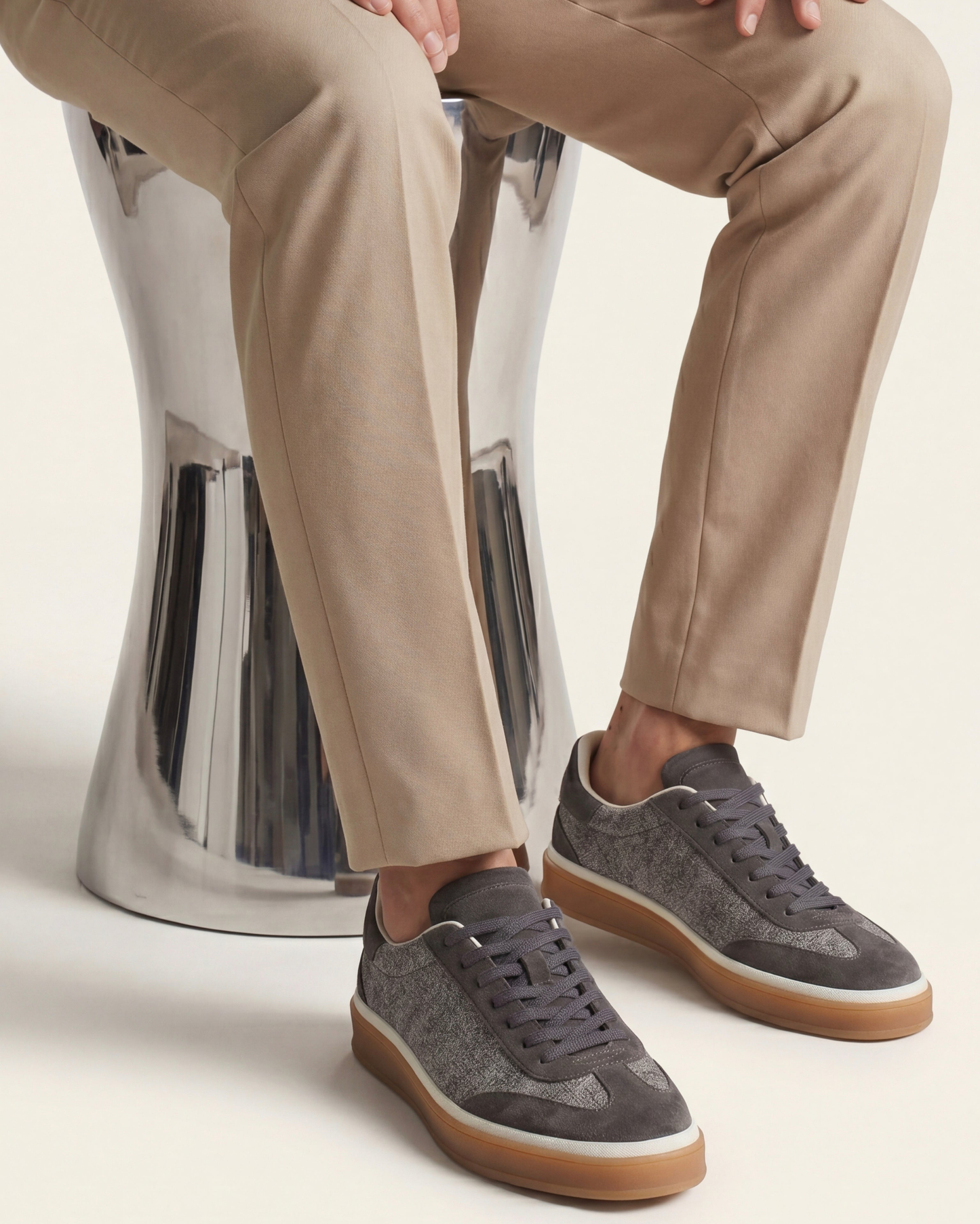 St. Moritz Trainer - Dark Grey