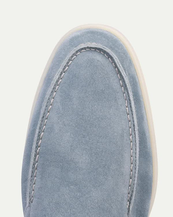 Classic Suède Loafer Baby Blue