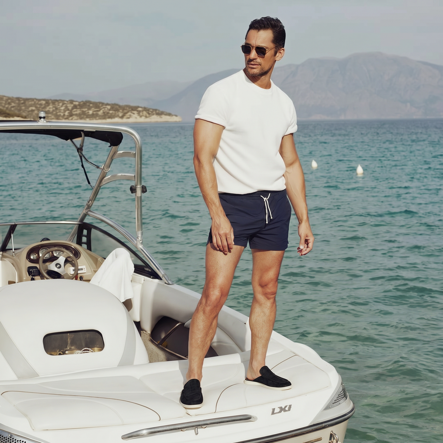Black Croco Mule Yacht | LIMITED EDITION