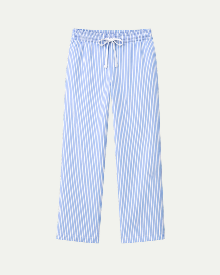 Linen Trousers - Striped