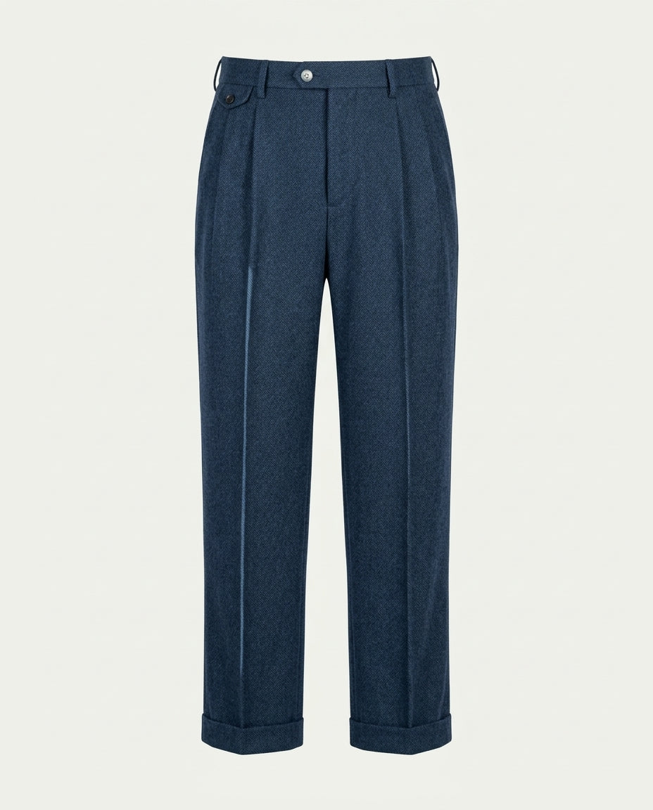Montecarlo Trousers - Navy Blue