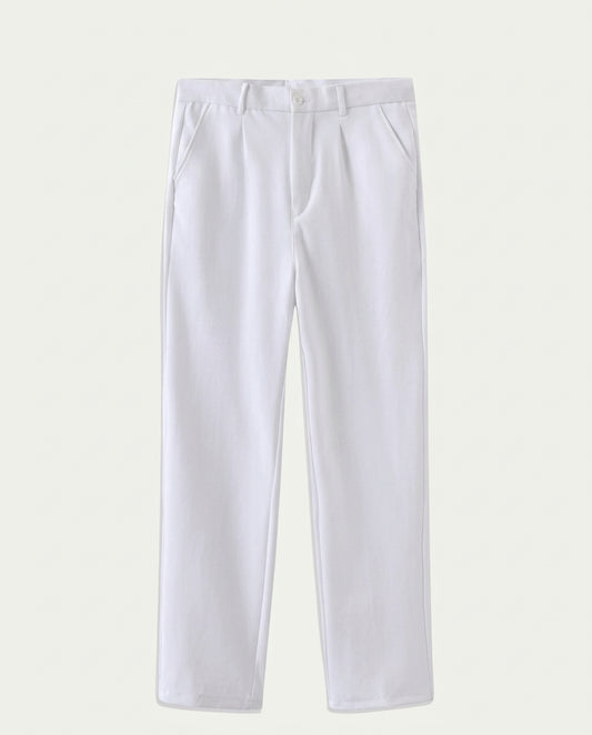 Cortina Fitted Trousers - White