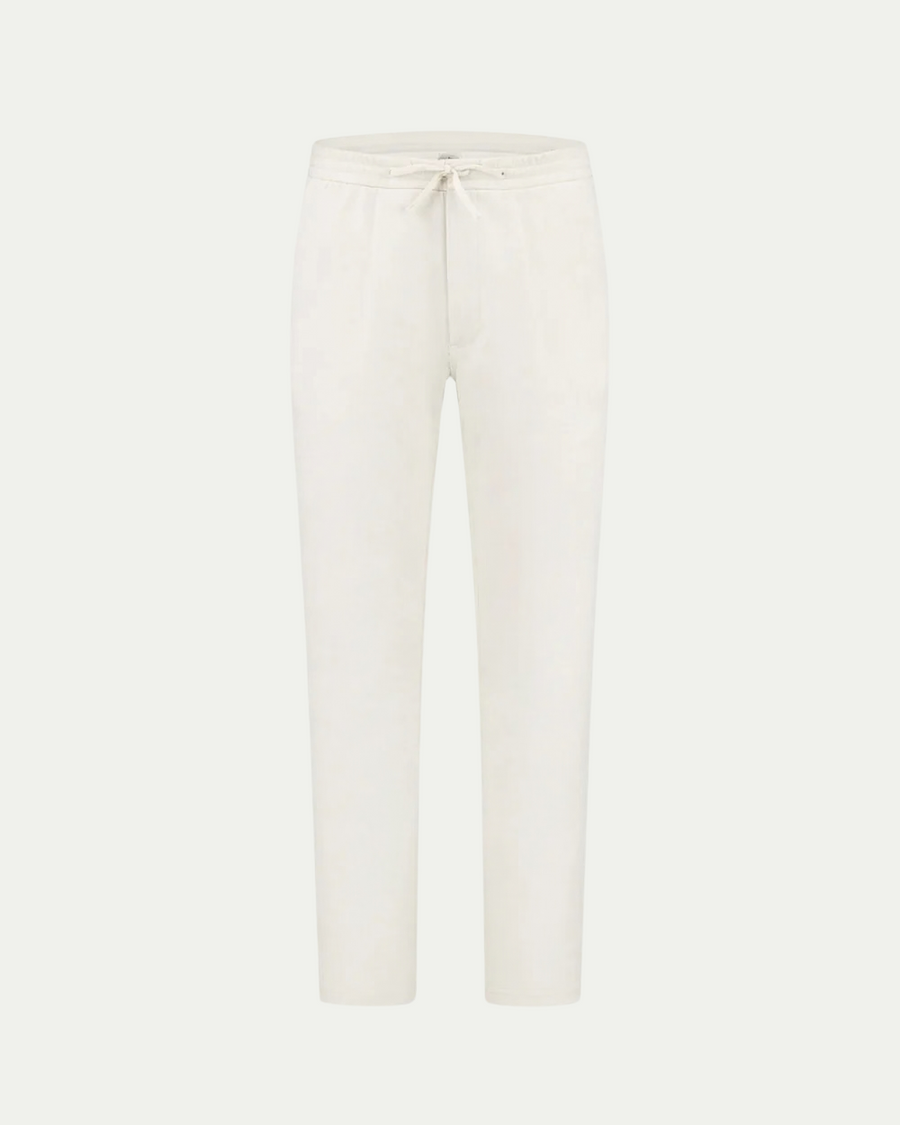 Linen Trousers - White