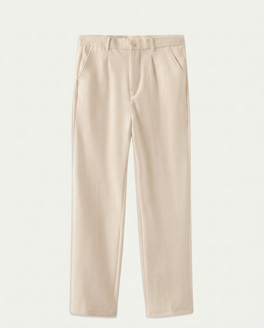 Cortina Fitted Trousers - Beige