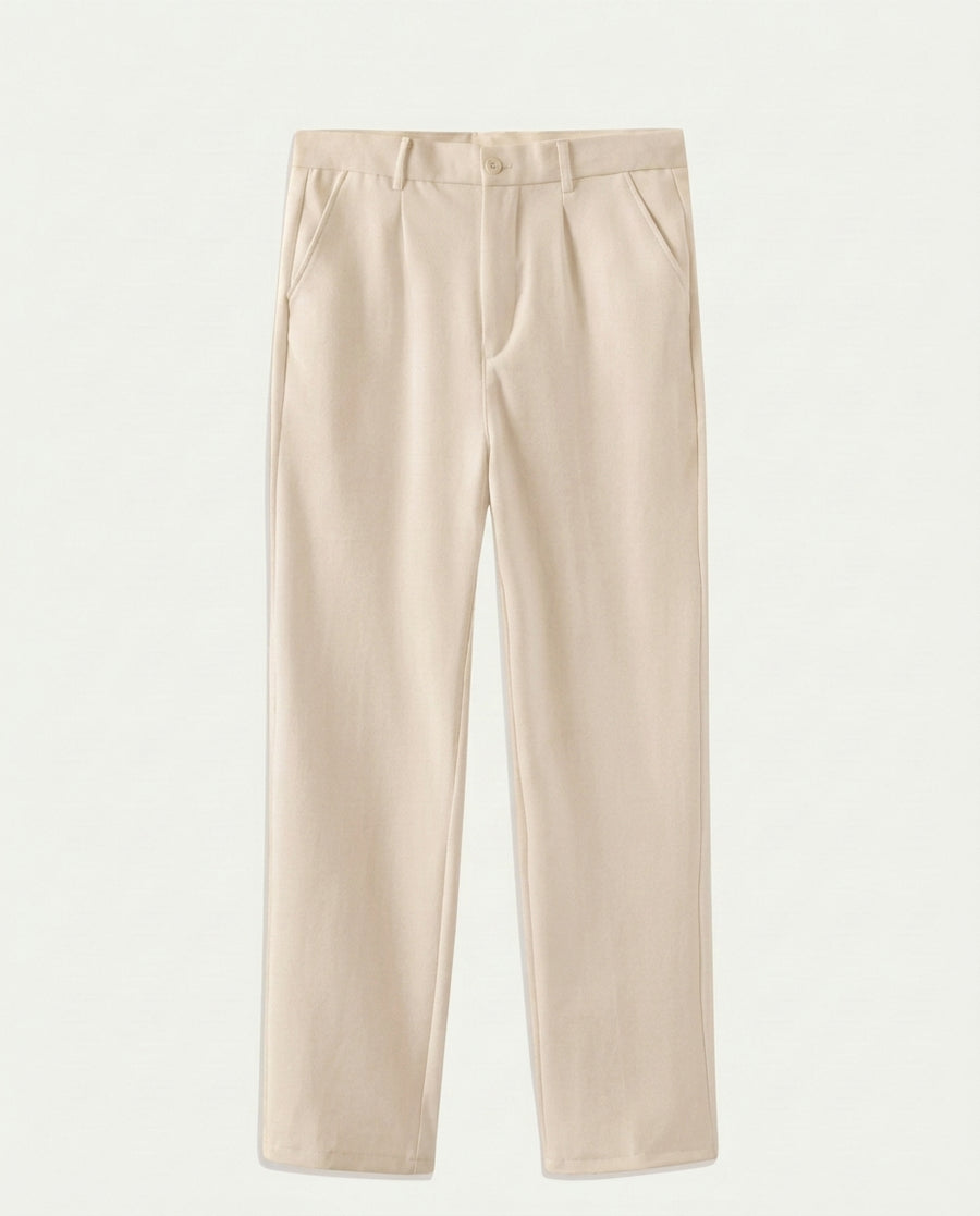 Cortina Fitted Trousers - Beige