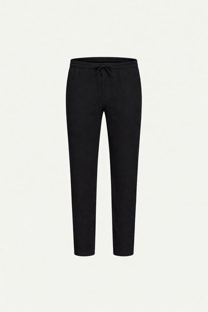 Linen Trousers Black