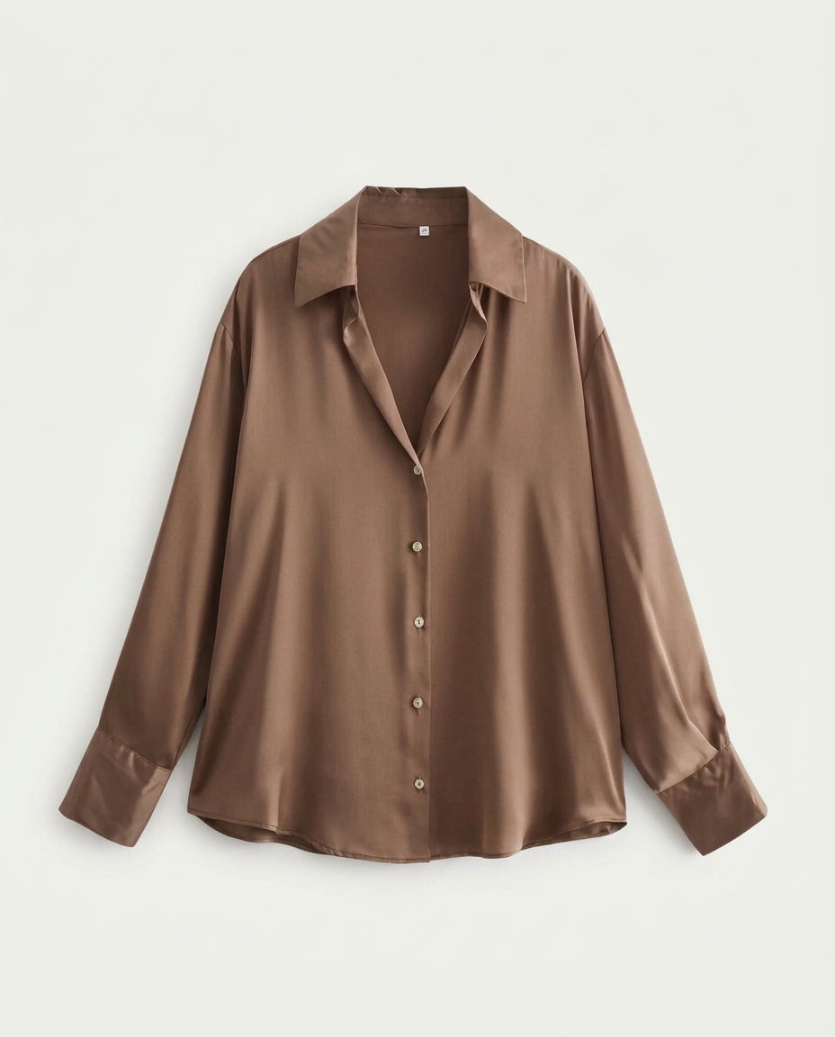 Prague Classic Shirt - Sandy Brown