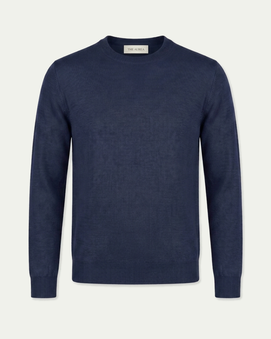 Florence Wool Knit - Navy