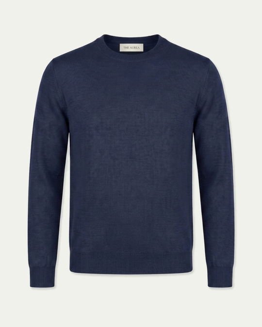 Florence Wool Knit - Navy