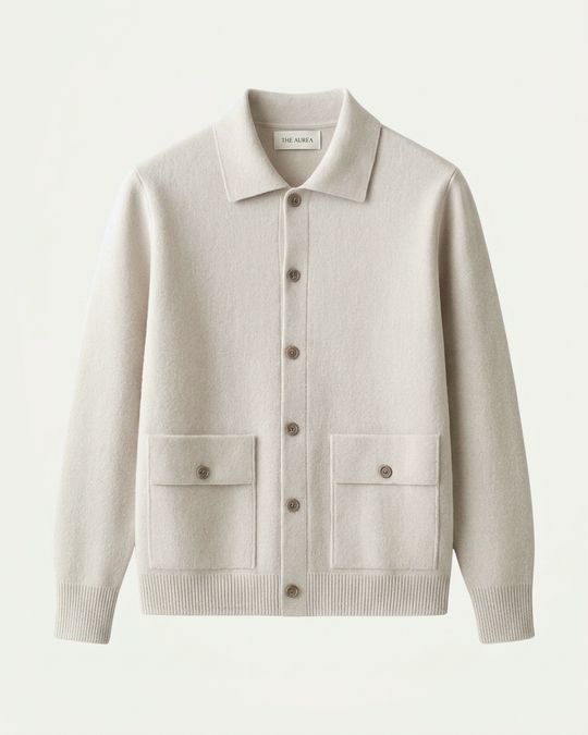 Lisbon Wool Cardigan - Ivory