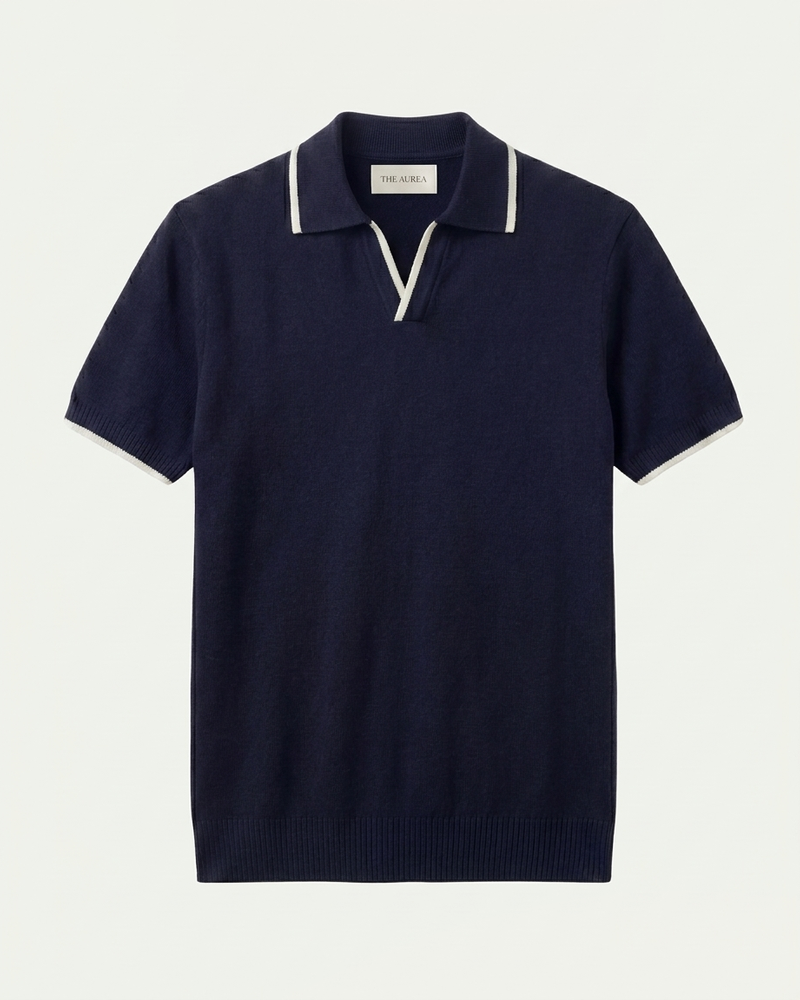 Rome Knitted Polo