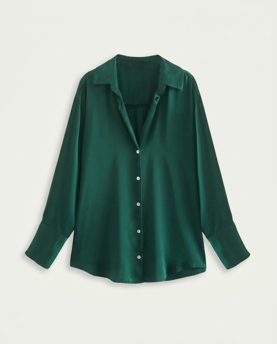 Prague Classic Shirt - Emerald Green