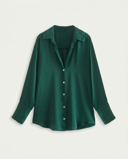 Prague Classic Shirt - Emerald Green