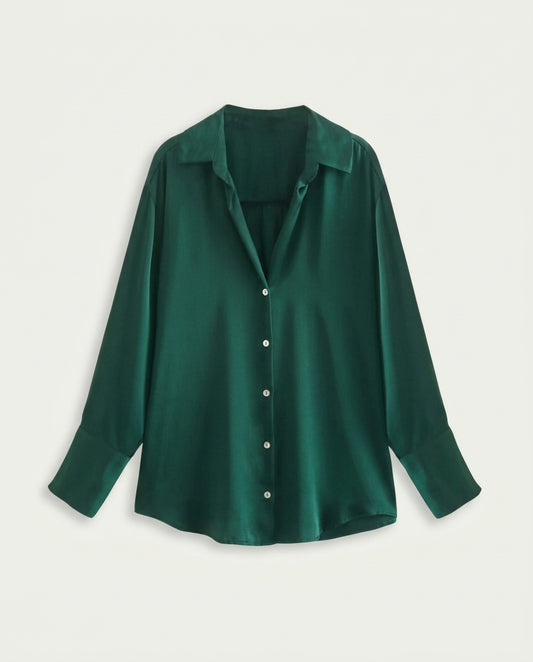 Prague Classic Shirt - Emerald Green