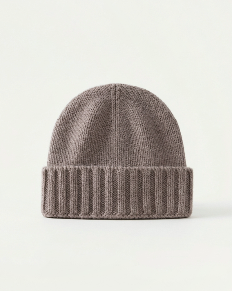 Paris Cashmere Beanie - Beige