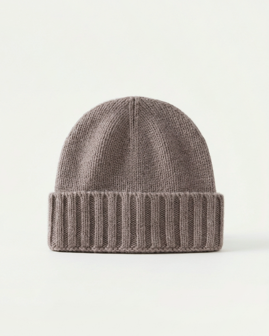 Paris Cashmere Beanie - Beige