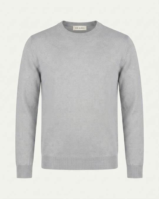 Florence Wool Knit - Light Grey