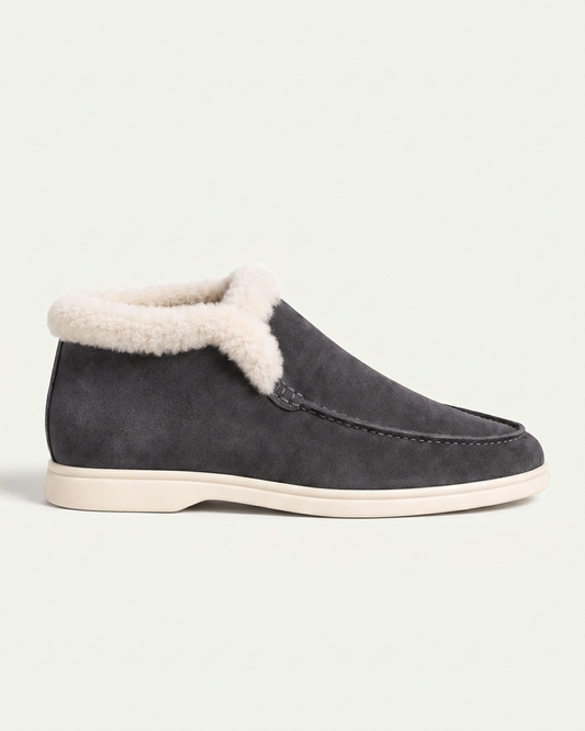 Monaco Alpine High Top Loafer - Dark Grey