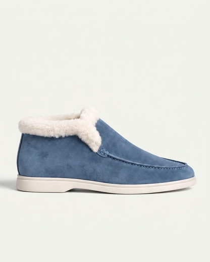 Monaco Alpine High Top Loafer - Baby Blue