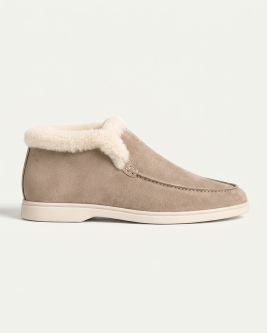 Monaco Alpine High Top Loafer - Beige