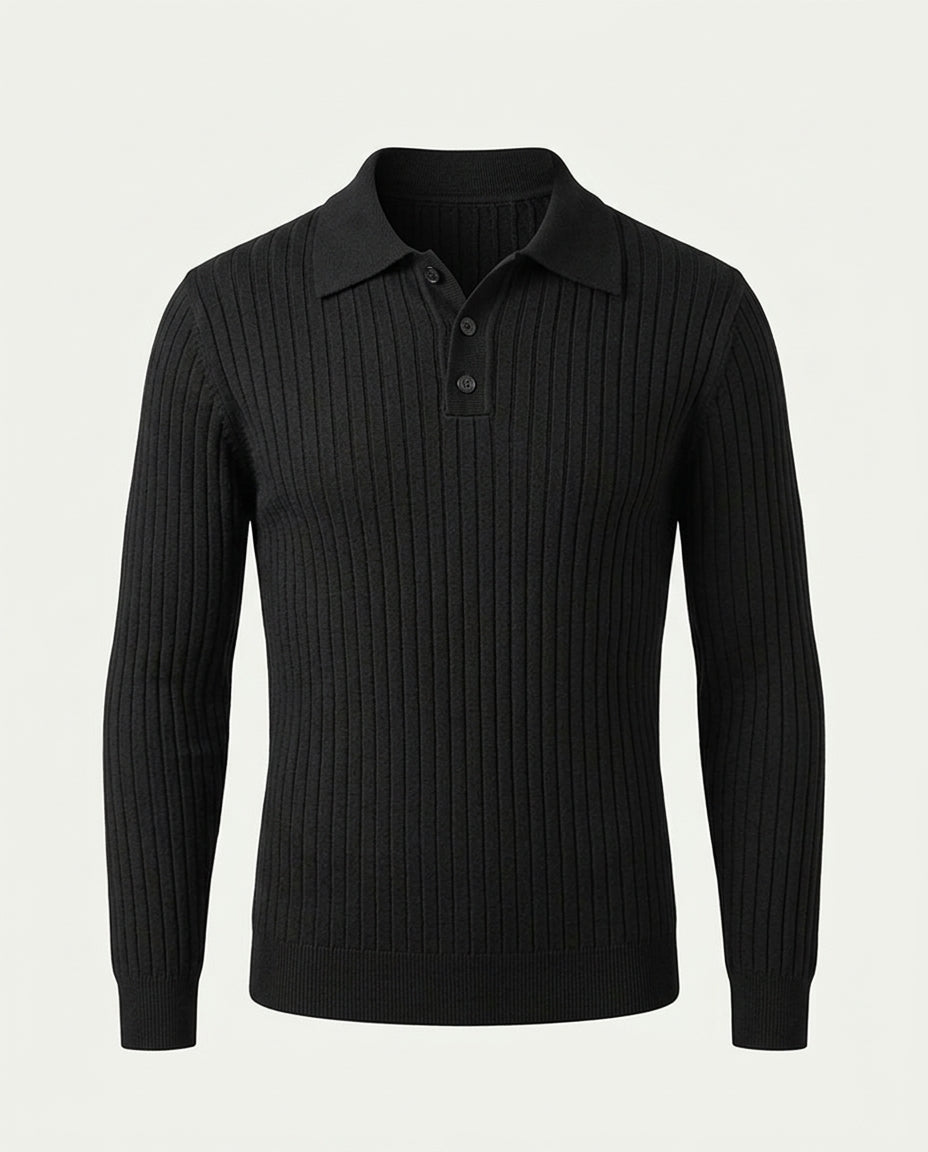Berlin Classic Polo - Black