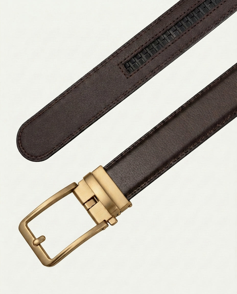 Aurea Hole-Free Belt - Brown