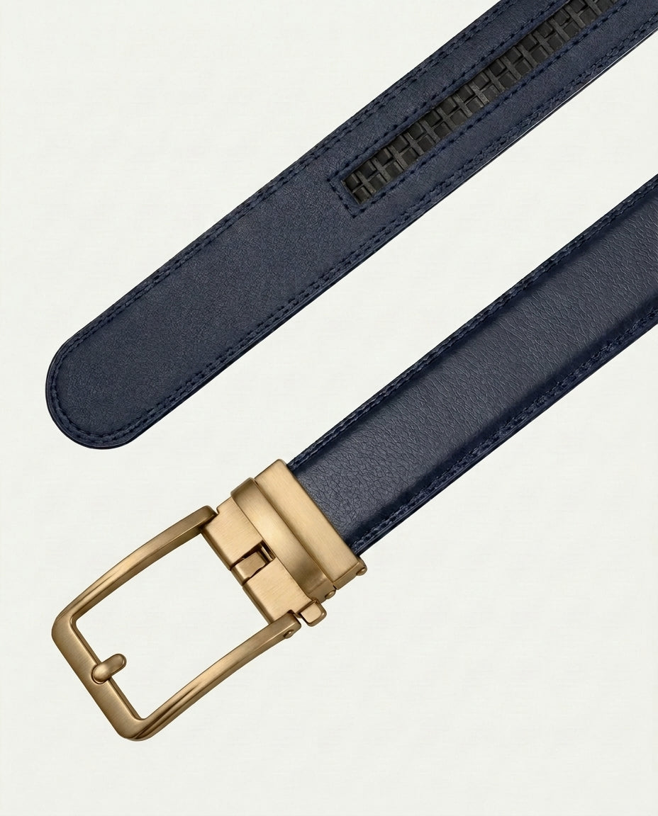 Aurea Hole-Free Belt - Navy