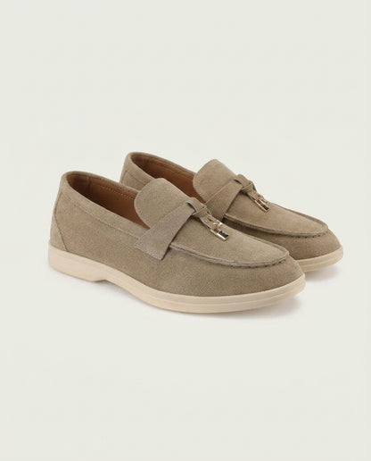 Suede Lady Loafers - Mocha