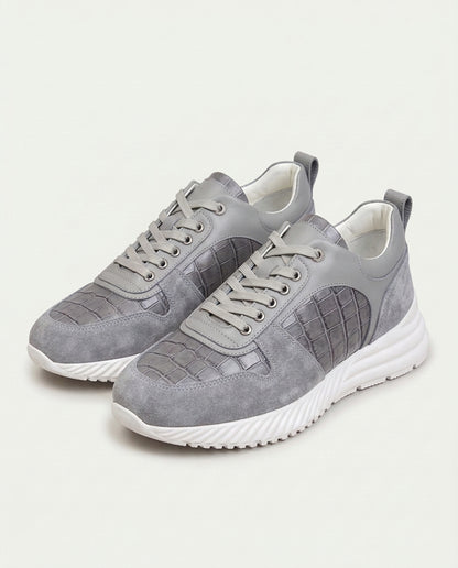 Croco Milano Sneaker - Grey