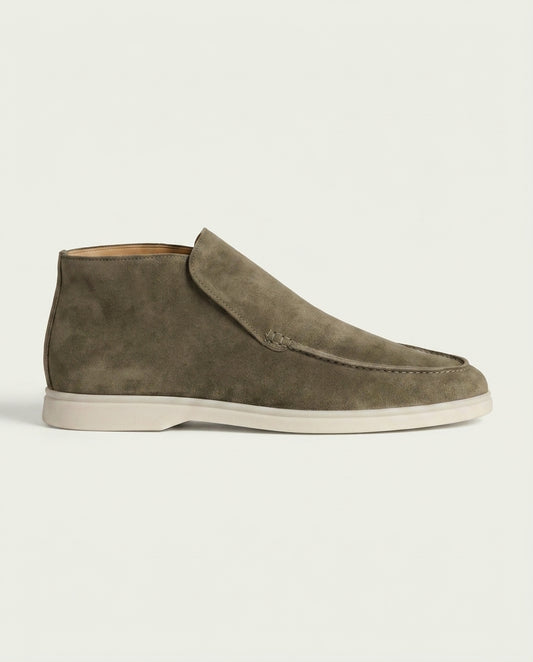 Monaco High Top Loafer Olive Green