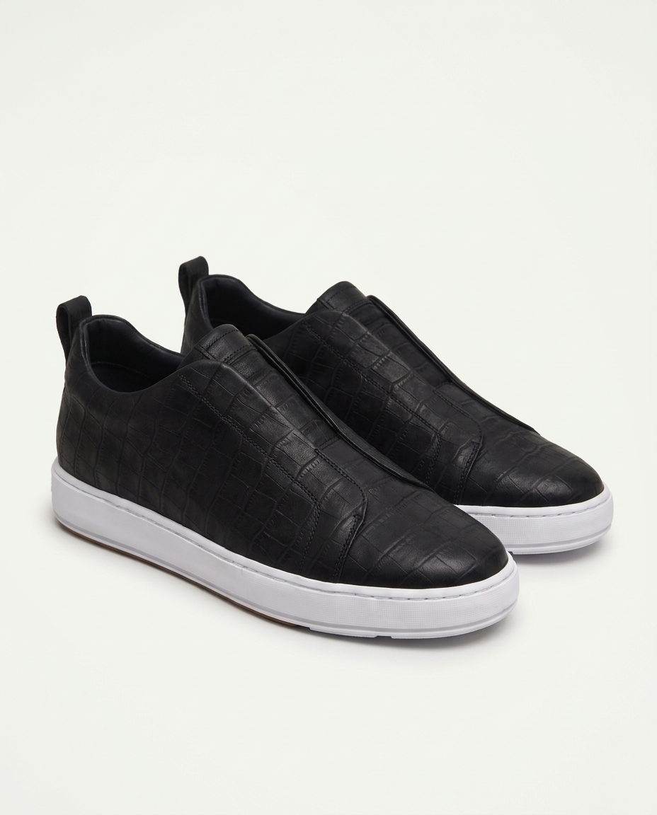 Croco St. Moritz Trainer - Black