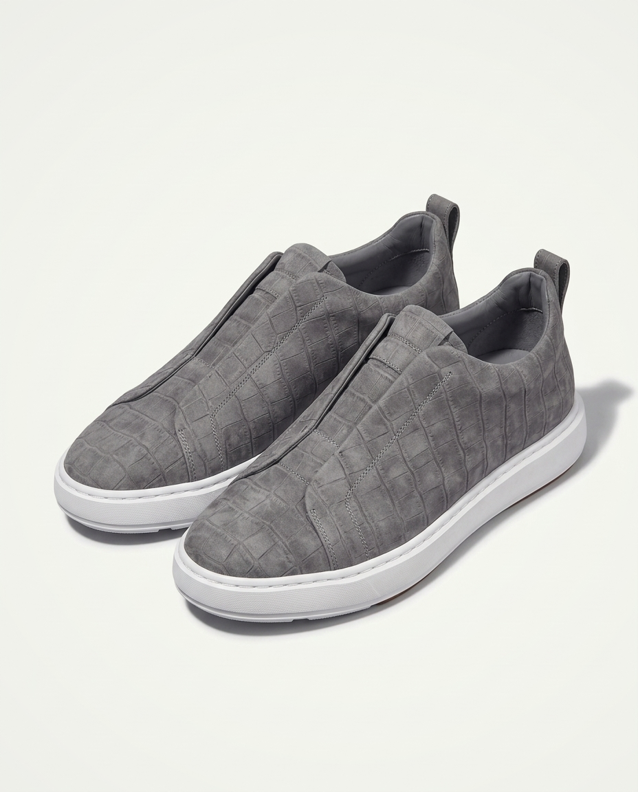 Croco St. Moritz Trainer - Grey