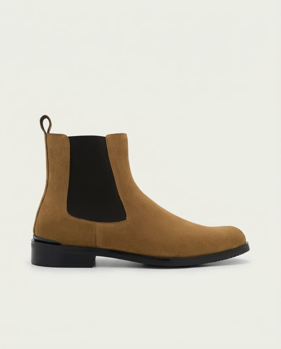 London Boots - Dark Camel