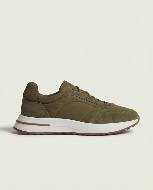 Valmont Sneaker - Khaki Green