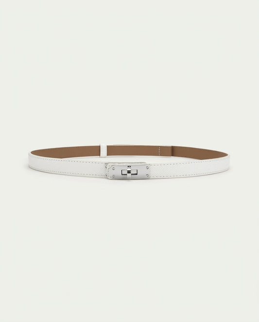 Vintage Belt - White