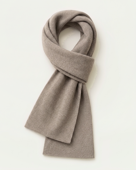 Lugano Cashmere Scarf - Taupe