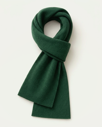 Lugano Cashmere Scarf - Green