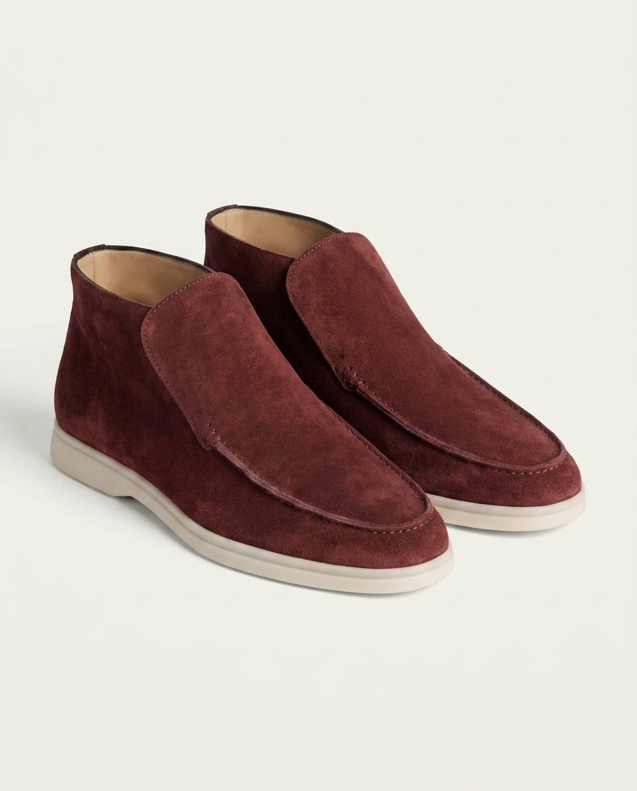 Monaco High Top Loafer - Burgundy