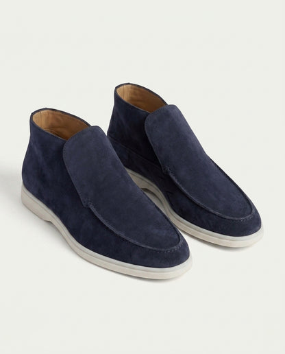 Monaco High Top Loafer - Navy