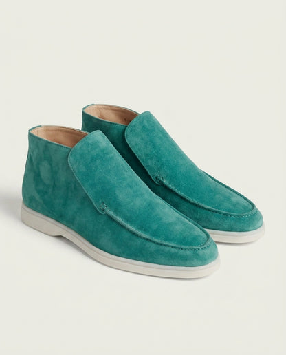 Monaco High Top Loafer - Turquoise