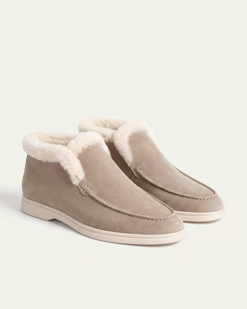 Monaco Alpine High Top Loafer - Beige