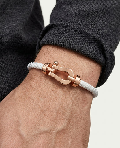 Davos Bracelet White / Rose Gold